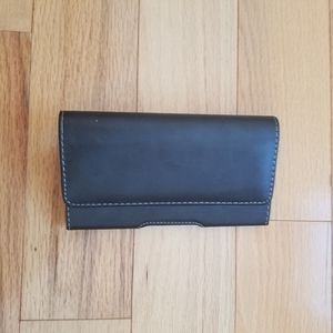 Clip on phone carrier